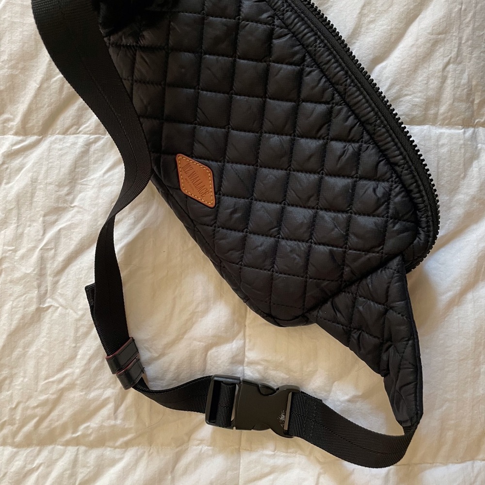 MZ Wallace Large Metro Belt Bag in Black gently used condition - Picture 3 of 4